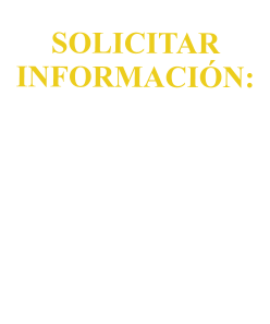 SOLICITAR INFORMACIÓN:  Félix TorresDirector Técnico  Tfno 617229382 felixtorres71@gmail.com