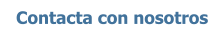 Contacta con nosotros