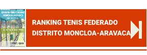 RANKING TENIS FEDERADO  DISTRITO MONCLOA-ARAVACA