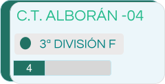 4 C.T. ALBORÁN -04 1 3ª DIVISIÓN F