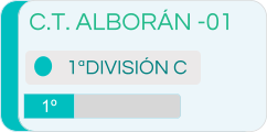 1º C.T. ALBORÁN -01 1ªDIVISIÓN C